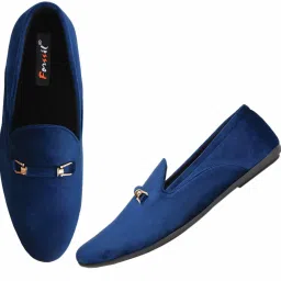 FORSSIL Present Buckled Velvet Formal Casual Slip-on Loafers Shoes for Men and Boys (FSL-0521) Loafers For Men-image-19
