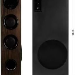 Qcluellu 158 =FG TOWER SPEAKER DJ Sound Stereo bass Built-in FM 80 W Bluetooth Tower Speaker-image-73