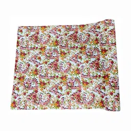 REVEXO White & Red Printed Water Resistant Drawer Mat-13
