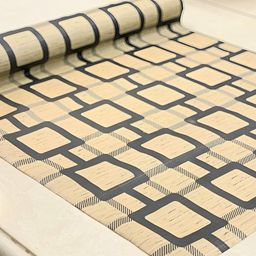 REVEXO Beige Printed Water-Resistant Shelf Liner-10