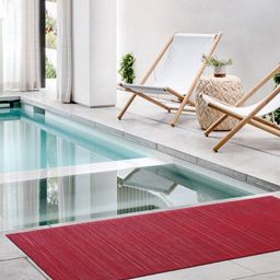 Kuber Industries Red Textured Waterproof Anti-Skid Floor Mat-25