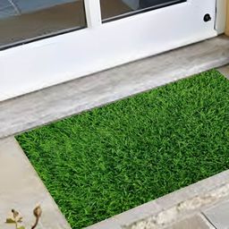 REVEXO Green Artificial Grass Door Mat-12