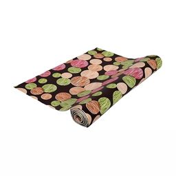 REVEXO Black & Green Printed Drawer Mat-image-78