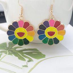 EL REGALO Floral Drop Earrings-image-36