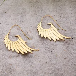 Studio One Love Gold-Toned Contemporary Ear Cuff Earrings-5