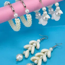 PRIVIU Circular Drop Earrings-53