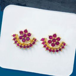 PINAAKA DARINI Circular Drop Earrings-55