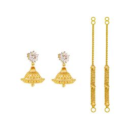 PINAAKA DARINI Circular Drop Earrings-55