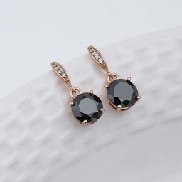 Carlton London Circular Drop Earrings-22