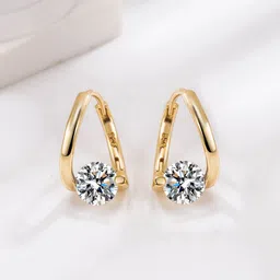 MYKI Gold-Plated Classic Hoop Earrings-image-81