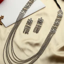 VENI 92.5 Silver Plated Jewellery Set-32