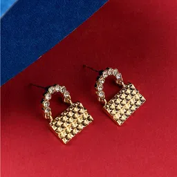 DressBerry Gold-Plated Studs Earrings-23