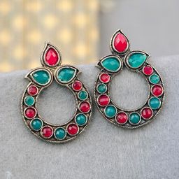 Crunchy Fashion Gold Plated Classic Drop Earrings-image-13