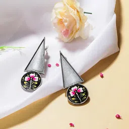 EL REGALO Geometric Drop Earrings-picture-44