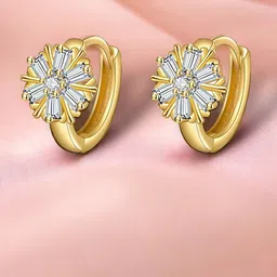 MYKI Gold-Plated Hoop Earrings-42