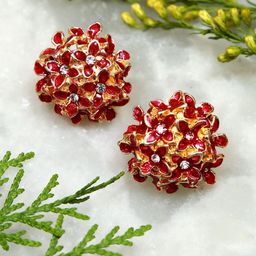 Crunchy Fashion Gold-Plated Contemporary Studs-image-78
