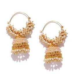 Anouk Gold-Plated Dome Shaped Jhumkas-27
