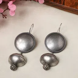 VENI Silver-Plated Brass Classic Drop Earrings-image-59