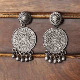 VENI Silver-Plated Classic Drop Earrings-10