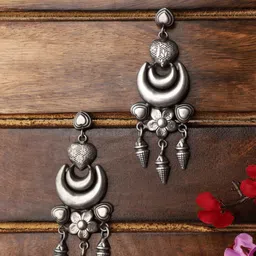 VENI Silver-Plated Classic Drop Earrings-47