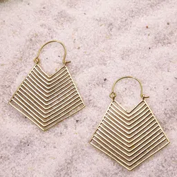 Studio One Love Geometric Hoop Earrings-image-95