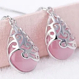 EL REGALO Teardrop Shaped Drop Earrings-31