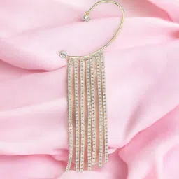 DressBerry Circular Half Hoop Earrings-52