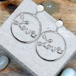 Arendelle Silver-Toned Contemporary Drop Earrings-image-80