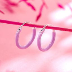 Raajsi by Yellow Chimes Circular Hoop Earrings-picture-18