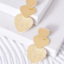 JOKER & WITCH Gold-Plated Contemporary Drop Earrings-37