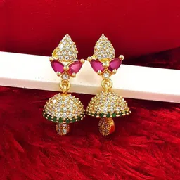 Anujeet Fashion Hub Contemporary Drop Earrings-21