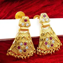 Anujeet Fashion Hub Contemporary Drop Earrings-54