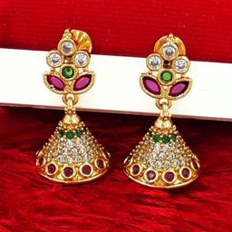Anujeet Fashion Hub Contemporary Drop Earrings-image-7