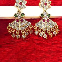 Anujeet Fashion Hub Contemporary Drop Earrings-image-24