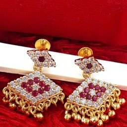 Anujeet Fashion Hub Contemporary Drop Earrings-image-11