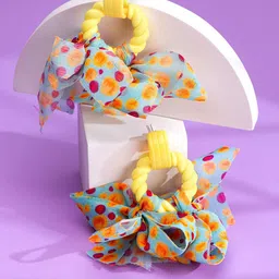 Yellow Chimes Multicoloured Contemporary Drop Earrings-32