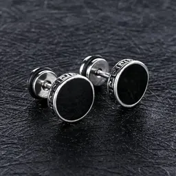 KARISHMA KREATIONS Men Set Of 7 Contemporary Hoop Earrings-23