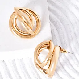 JOKER & WITCH Gold-Plated Stud Earrings-10