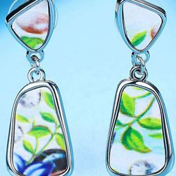 MYKI Multicoloured Contemporary Hoop Earrings-0