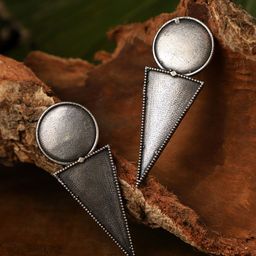 VENI Silver Plated Drop Earrings-53