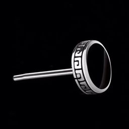SALTY Men Silver-Plated Contemporary Studs Earrings-image-14