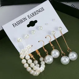 Jewels Galaxy Pack Of 2 Contemporary Studs Earrings-12