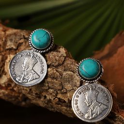 VENI 92.5 Silver-Plated Drop Earrings-image-78