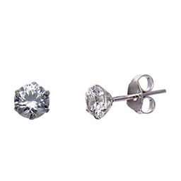 Abhooshan 925 Sterling Silver Contemporary Studs Earrings-38