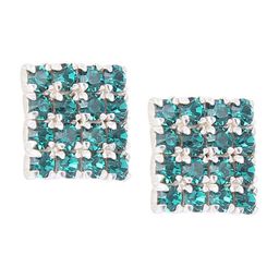 Abhooshan Unisex 925 Silver Contemporary Studs Earrings-7