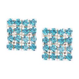 Abhooshan Sterling Silver Contemporary Studs Earrings-19
