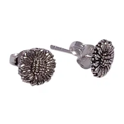 Abhooshan 925 Sterling Silver Contemporary Stud Earrings-50