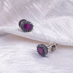 Maansh Stone-Studded Studs Earrings-38