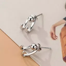 Pinapes Set Of 2 Geometric Drop Earrings image 4