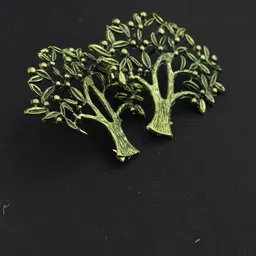 VAGHBHATT Tree Shaped Studs Earrings image 4